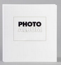 Abbildung von: Foto Album ür Bilder 20x30 cm weiss "Ilford" Scrapbook - Single Verlag ein Imprint Concept Medien & Druck GmbH