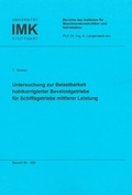 Cover: Untersuchung zur Belastbarkeit hohlkorrigierter Beveloidgetriebe f&uuml;r Schiffsgetriebe mittlerer Leistung - Universit&auml;t Stuttgart Institut f&uuml;r Konstruktionstechnik und Technisches Design