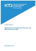 Cover: Methodik zur Produktentwicklung in der Mikrosystemtechnik - Universit&auml;t Stuttgart Institut f&uuml;r Konstruktionstechnik und Technisches Design