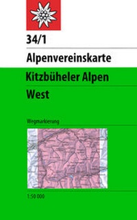 Abbildung von: Kitzbüheler Alpen, West - Deutscher Alpenverein