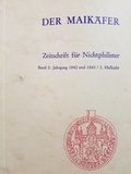 Cover: Der Maik&auml;fer. Zeitschrift f&uuml;r Nichtphilister, Bd. 2: Jahrgang 1842 und 1843 - Stadt Bonn Stadtarchiv