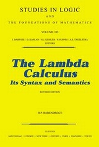 Abbildung von: The Lambda Calculus - North-Holland