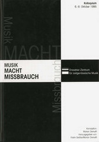 Enlarge image Cover: Musik - Macht - Missbrauch - E. Reinhold Verlag