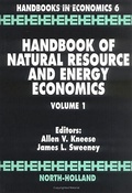 Cover: Handbook of Natural Resource and Energy Economics: Volume 1 - North-Holland