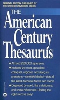 Cover: The American Century Thesaurus - Little, Brown & Company