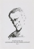 Cover: L. Frank: "Die J&uuml;nger Jesu" - Leonhard-Frank-Gesellschaft