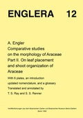 Cover: Comparative studies on the morphology of the Araceae - Freie Universit&auml;t Bln Botanischer Garten