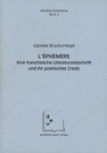 Cover: L'Eph&eacute;m&egrave;re - Egert, G