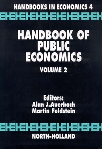 Enlarge image Cover: Handbook of Public Economics: Volume 2 - North-Holland