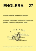 Cover: Annotated checklist and distribution of the vascular plants of El Hierro, Canary Islands, Spain - Freie Universit&auml;t Bln Botanischer Garten