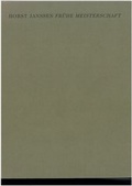 Cover: Horst Janssen - Hamburger Kunsthalle