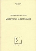 Cover: Minderheiten in der Romania - Egert, G