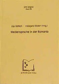 Cover: Mediensprache in der Romania - Egert, G