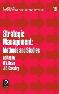 Enlarge image Cover: Strategic Management - Elsevier