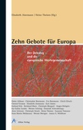 Cover: Zehn Gebote f&uuml;r Europa - Altius