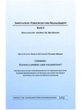 Cover: Chemiker: Hochqualifiziert aber inkompetent? - Institut f. angew. Innovationsforsch.