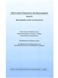 Cover: Kompetenz und Innovation - Institut f. angew. Innovationsforsch.