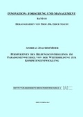 Cover: Perspektiven des Bildungscontrollings im Paradigmenwechsel von der Weiterbildung zur Kompetenzentwicklung der Weiterbildung zur Kompetenzentwicklung - Institut f. angew. Innovationsforsch.
