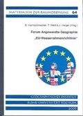 Cover: Forum Angewandte Geographie "EU-Wasserrahmenrichtlinie" - Bochumer Universit&auml;tsverlag Westdeutscher Universit&auml;tsverlag
