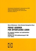Cover: Privat geboren f&uuml;r &ouml;ffentliches Leben - Internationale Gesellschaft f&uuml;r erzieherische Hilfen