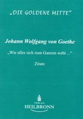 Cover: Wie alles sich zum Ganzen webt... - Heilbronn