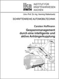 Cover: Gespannmanagement durch eine intelligente und aktive Anh&auml;ngerkupplung - fka GmbH