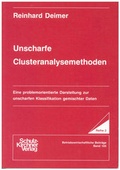 Cover: Unscharfe Clusteranalysemethoden - Schulz-Kirchner