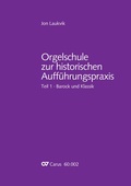 Cover: Orgelschule zur historischen Auff&uuml;hrungspraxis (mit Notenheft) - Carus-Verlag