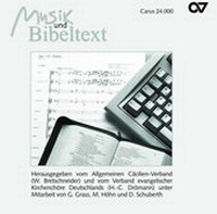 Enlarge image Cover: Musik und Bibeltext - Carus-Verlag