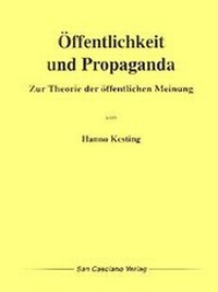 Enlarge image Cover: Öffentlichkeit und Propaganda - Brienna Verlag