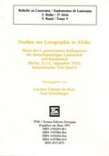 Cover: Akten des 2. gemeinsamen Kolloquiums der deutschsprachigen Lusitanistik... / Studien zur Lusographie in Afrika - TFM