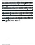 Cover: geht es auch - Hochschule f. Gestaltung
