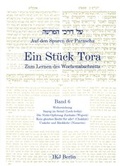 Cover: Auf den Spuren der Parascha. Ein St&uuml;ck Tora. Zum Lernen des Wochenabschnitts - Institut Kirche und Judentum