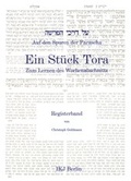 Cover: Auf den Spuren der Parascha. Ein St&uuml;ck Tora. Zum Lernen des Wochenabschnitts - Institut Kirche und Judentum