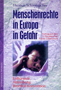Abbildung von: Menschenrechte in Europa in Gefahr - Reformatorischer Verlag
