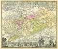 Cover: Historische Karte: Burgen-, Ritter- und Klosterkarte Th&uuml;ringen und Sachsen 1000-1400. Tab. II - 1732 (Plano) - Verlag Rockstuhl