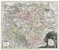Cover: Historische Karte: Land Th&uuml;ringen 1740 (Plano) - Verlag Rockstuhl