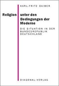 Cover: Religion unter den Bedingungen der Moderne - diagonal Marburg