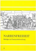 Cover: Narrenfreiheit - Beitr&auml;ge zur Fasnachtsforschung - EKW-Verlag