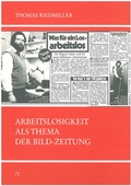 Cover: Arbeitslosigkeit als Thema der Bild-Zeitung - EKW-Verlag