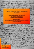 Cover: Mein Kopf ist voll Hass und Rache - de exilio