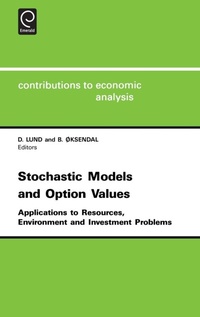 Enlarge image Cover: Stochastic Models and Option Values - Elsevier