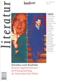 Cover: Literatur konkret / Schreiben nach Auschwitz: Deutsche - KVV "konkret"