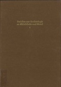 Cover: Berichte zur Arch&auml;ologie an Mittelrhein und Mosel - Rheinisches Landesmuseum Trier