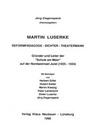 Cover: Martin Luserke. Reformpädagoge - Dichter - Theatermann - ZIEL