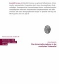 Cover: Die r&ouml;mische Besiedlung in der westlichen Vulkaneifel - Rheinisches Landesmuseum Trier