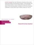 Cover: Festschrift f&uuml;r Karin Goethert - Rheinisches Landesmuseum Trier