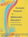 Cover: European Research in Mathematics Education I / European Research in Mathematics Education I - Forschungsinst. f. Mathematikdid.