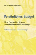 Cover: Pers&ouml;nliches Budget - Verein zur F&ouml;rderung der sozialpolitischen Arbeit