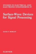 Cover: Surface-Wave Devices for Signal Processing: Volume 19 - North-Holland